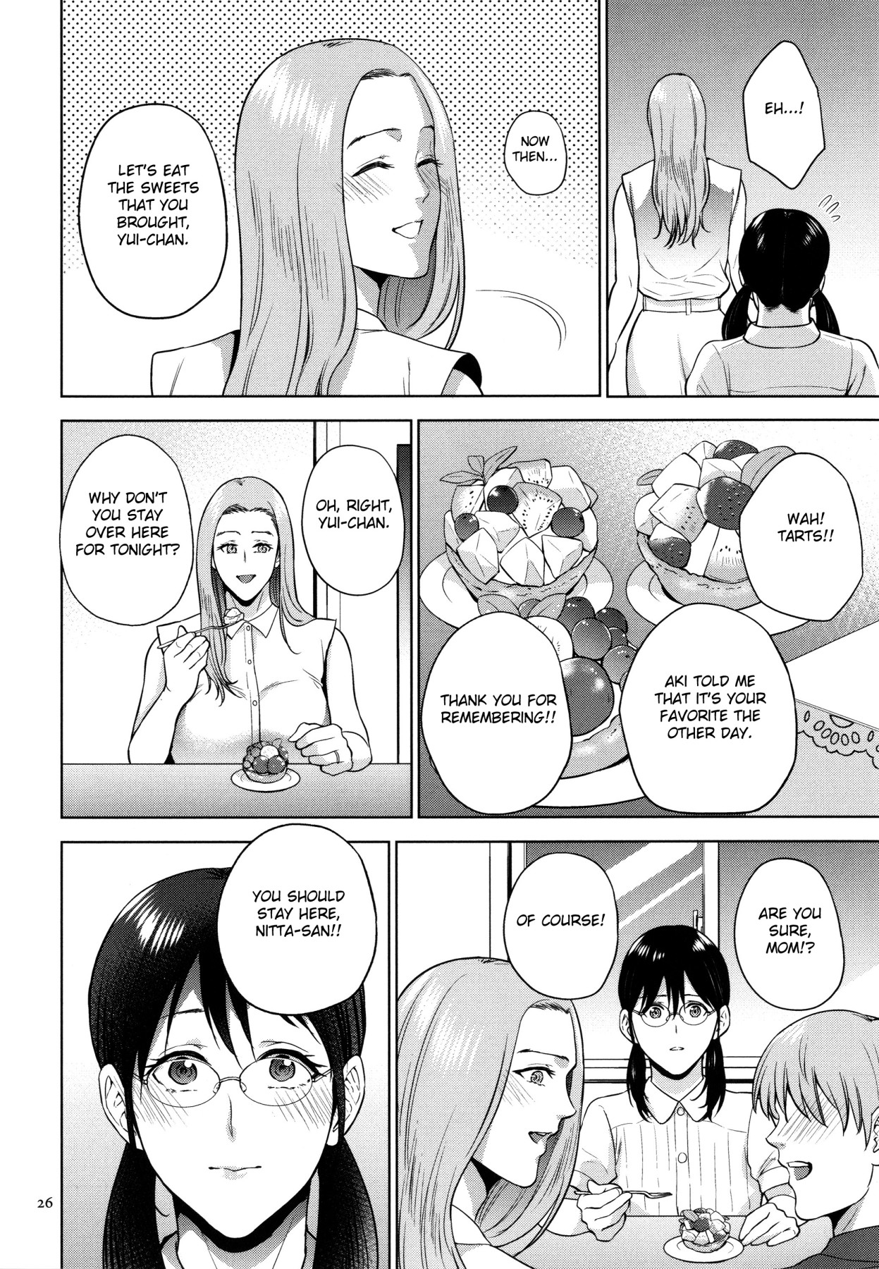 Hentai Manga Comic-Honey Mother And Child Immoral-Read-24